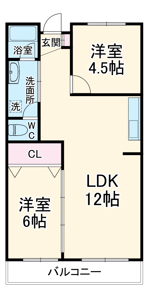 ヤマダマンションの間取り