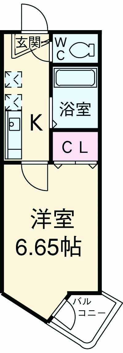 ラ・フルール芹ヶ谷の間取り