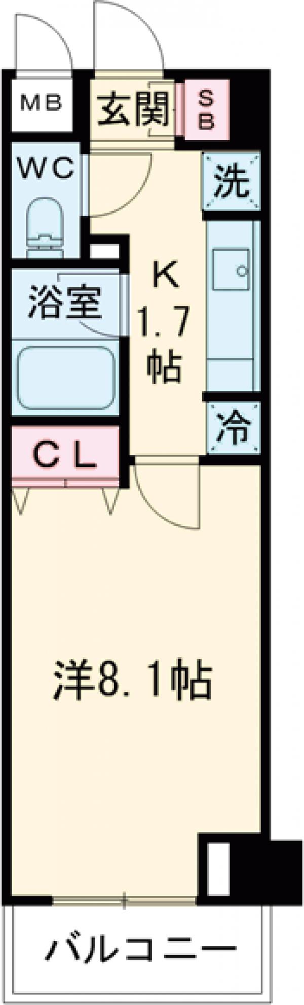 ステラメゾン荻窪の間取り