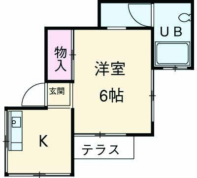 ガーデンハイツCの間取り