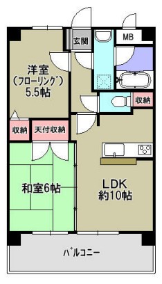 楽風の間取り
