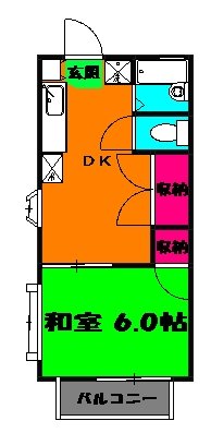 にふてぃはうす92の間取り