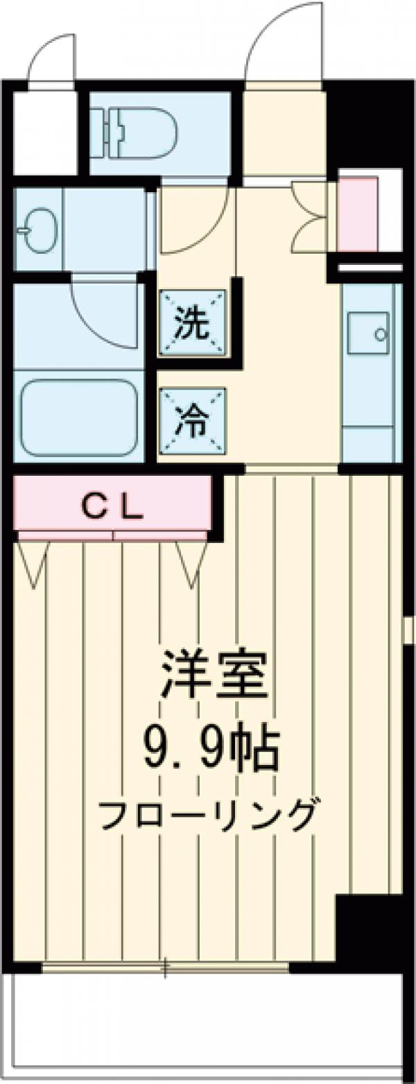 アークコミュー阿佐谷の間取り