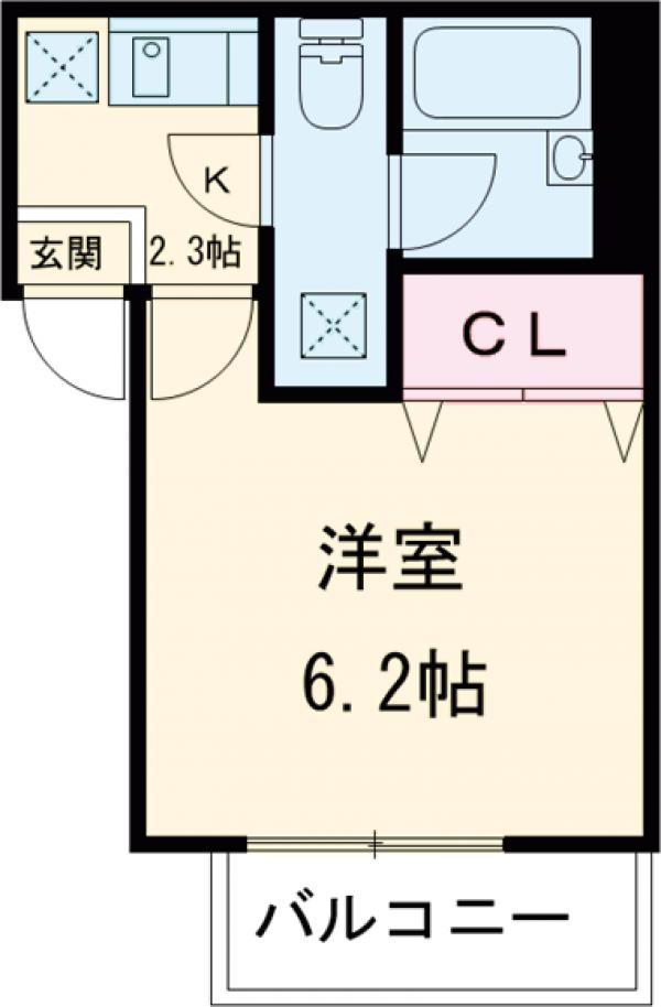 ラフラン新小岩の間取り