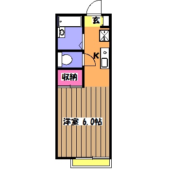 コートヴィレッジの間取り