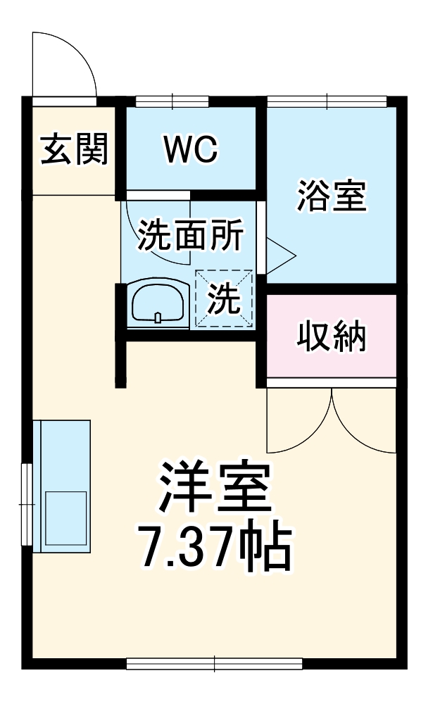 桐谷コーポの間取り