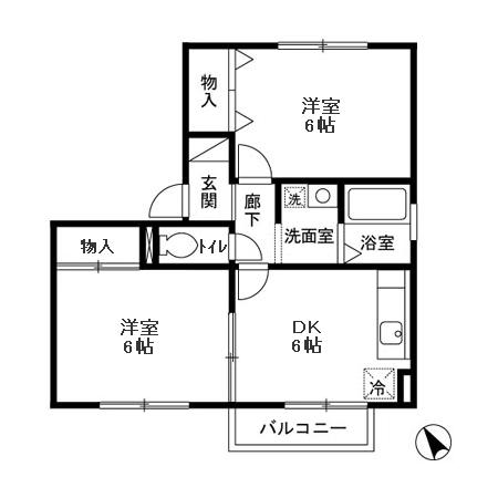 ヴィルヌーブの間取り