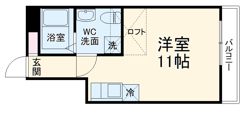 THE ROOM新検見川の間取り