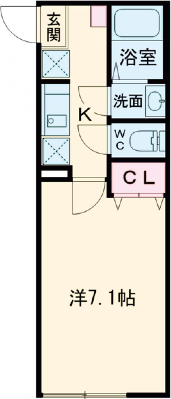 グランフィオーレ新小岩の間取り
