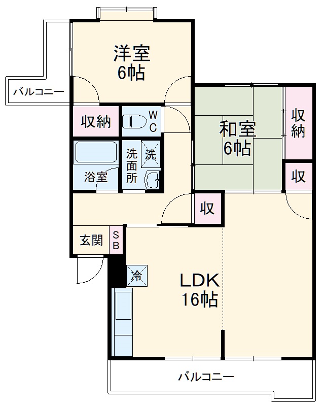 ＳＫマンション１１の間取り