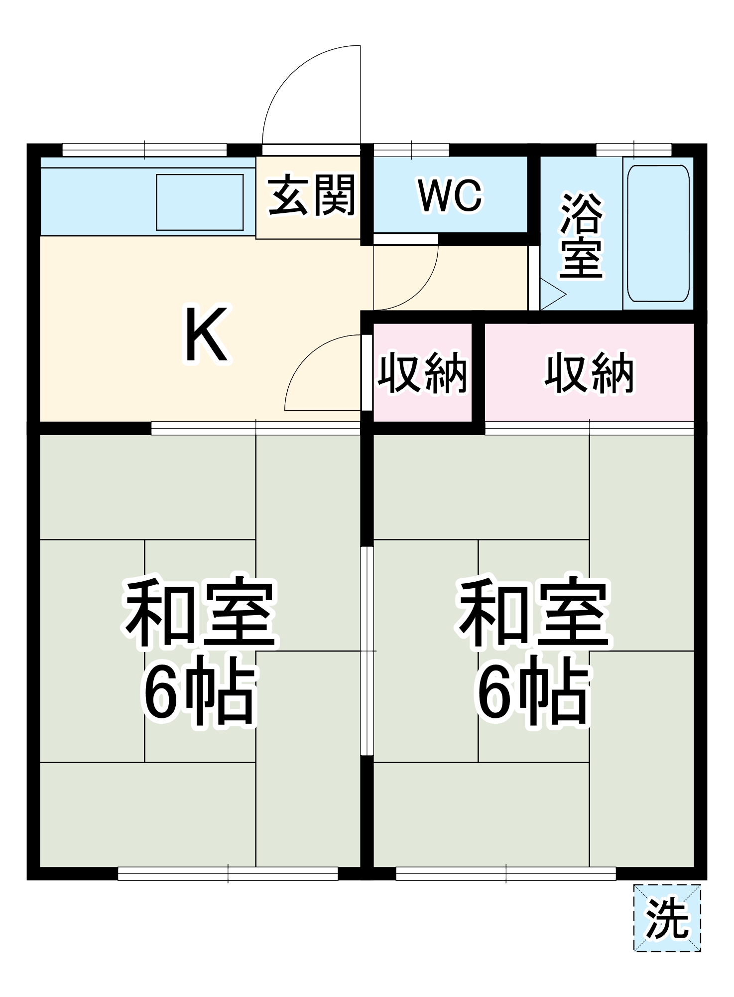 イトウハイツの間取り