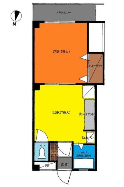 オークヒルズ原の間取り