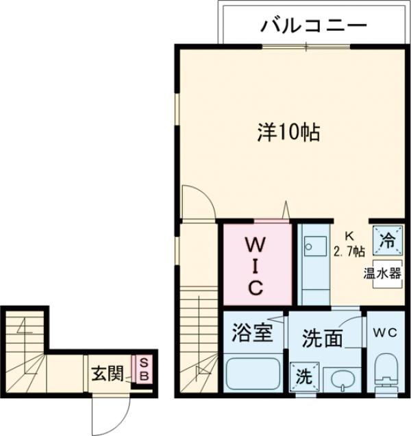 TARO・コーポの間取り