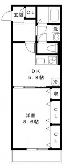 ボナール桜の間取り