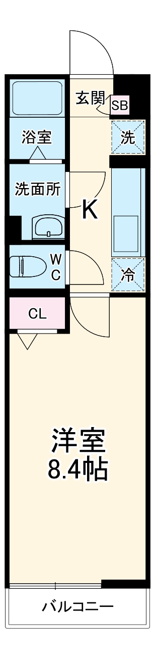 リブリ・フォレスト南浦和の間取り