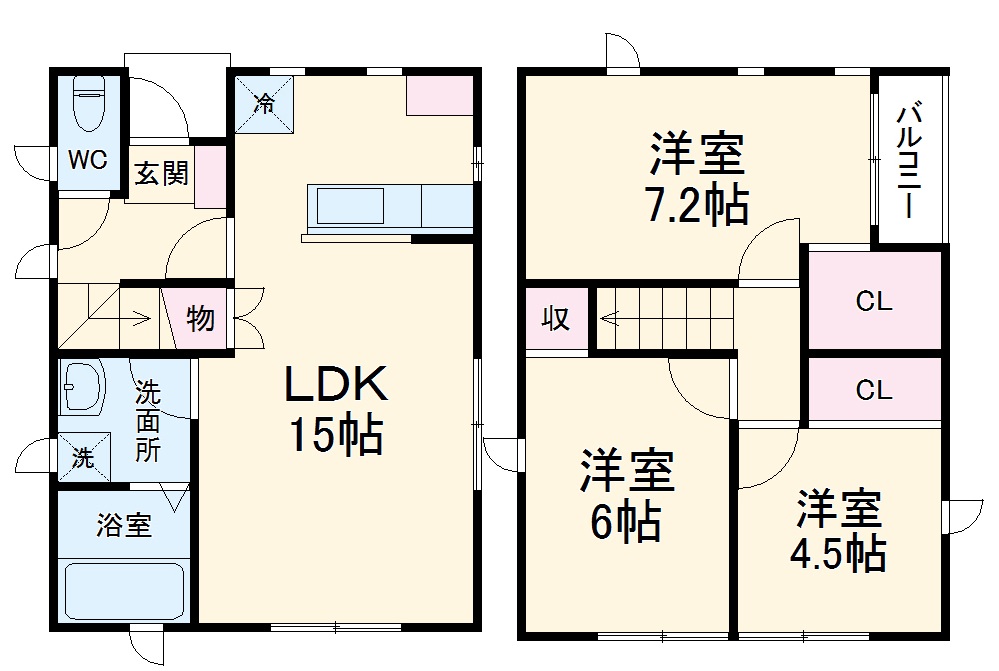 あかりの間取り