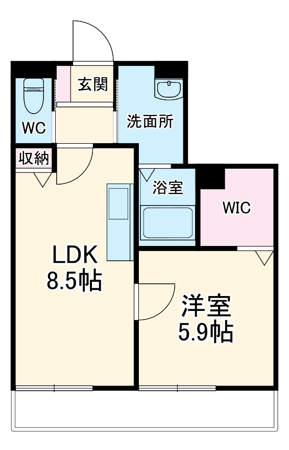 マローネ・Kの間取り