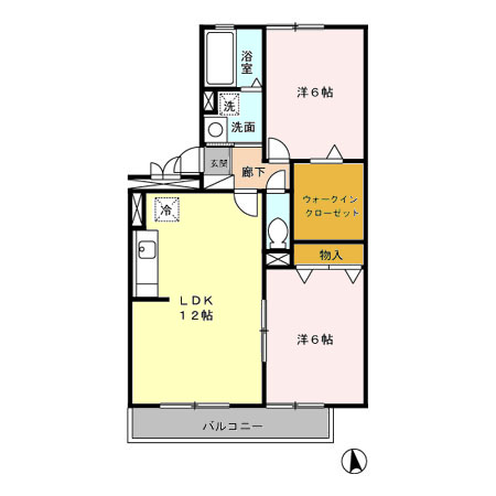 ロビンストリームの間取り