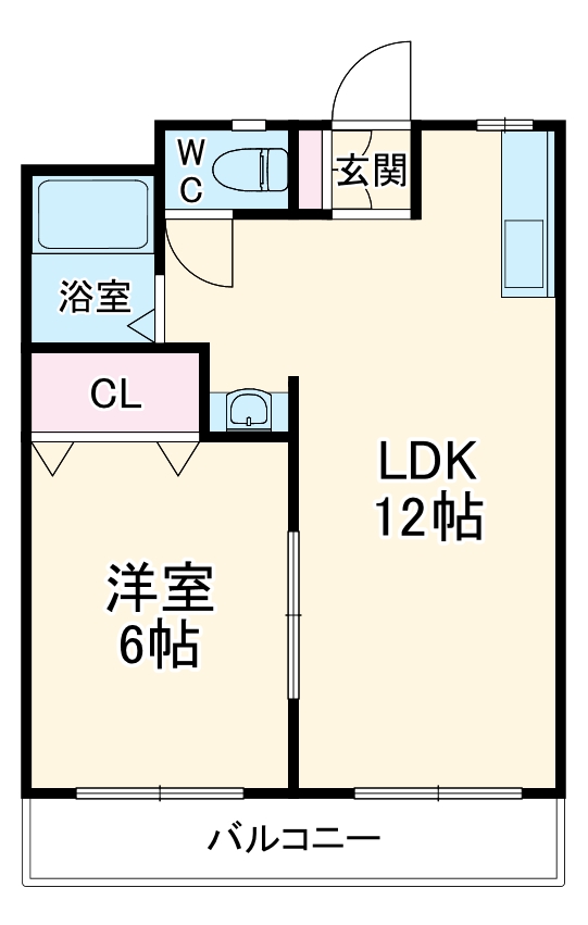 ハイツリー芝の間取り