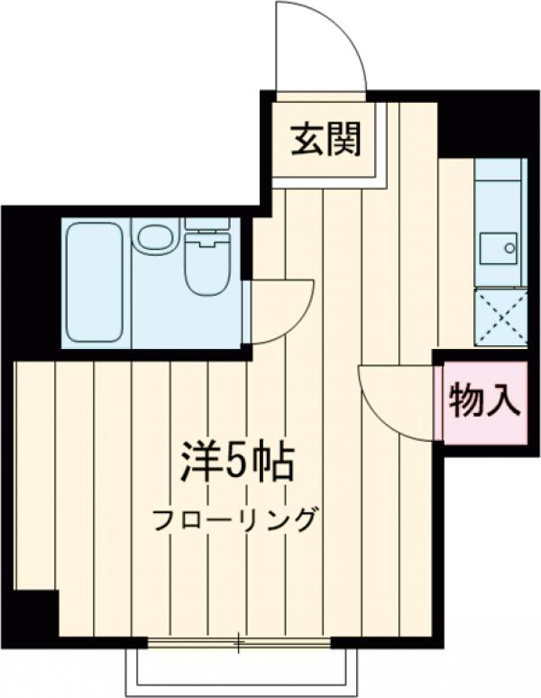 かねこ友禅ビルの間取り