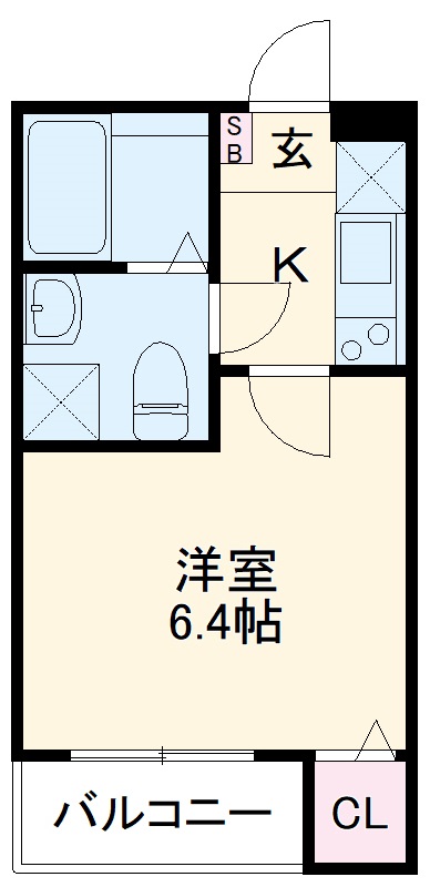 グランクオーレ武蔵浦和の間取り