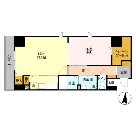 WHITE RESIDENCEの間取り