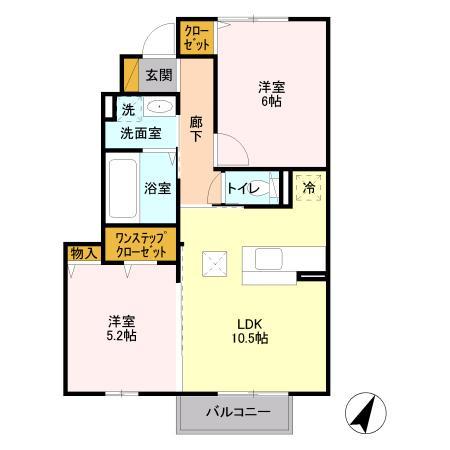 ルミナスの間取り