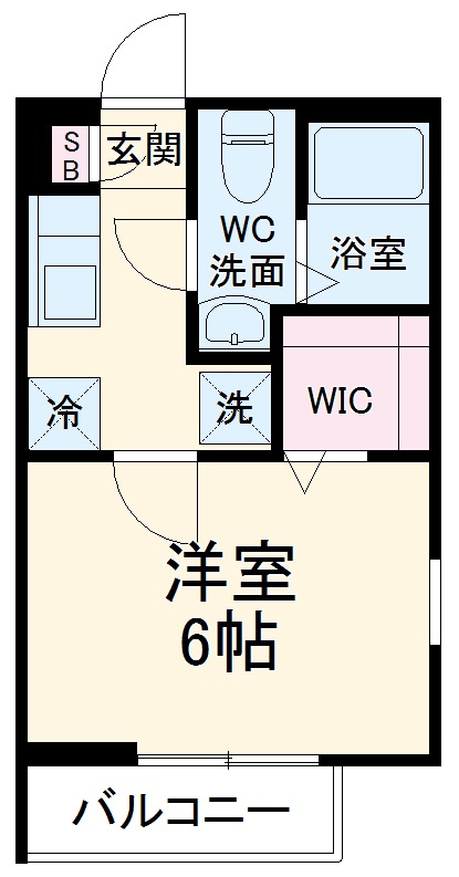 リブリ・ルーチェ ディ セータの間取り