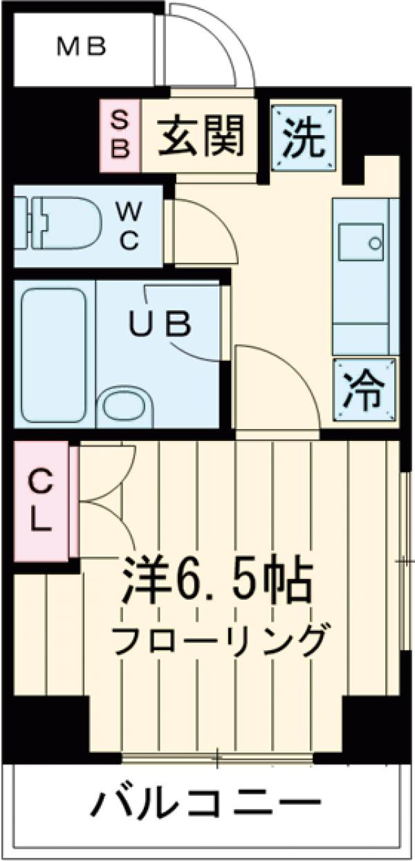 グランヴァン阿佐ヶ谷Ⅱの間取り
