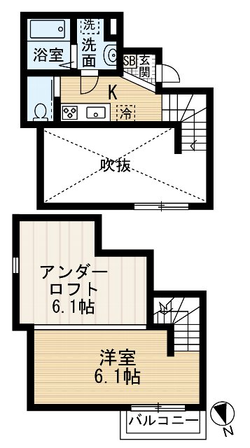 M’sレジデンスの間取り