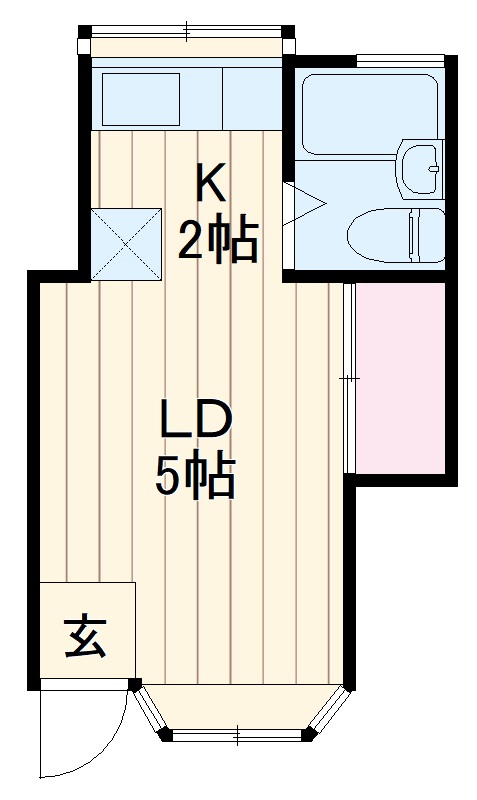吉水ハイツの間取り