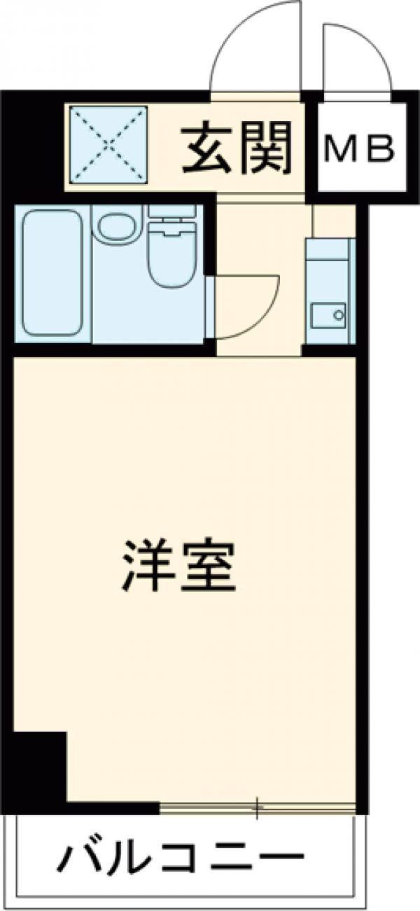 スカイコートエクセレント荻窪の間取り