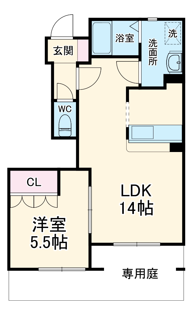 ロココプランＢの間取り