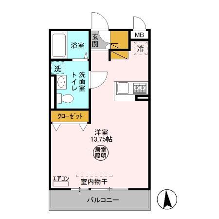 Biz STAY 木更津の間取り