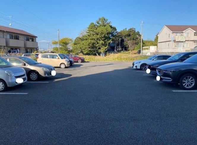12/17 駐車場