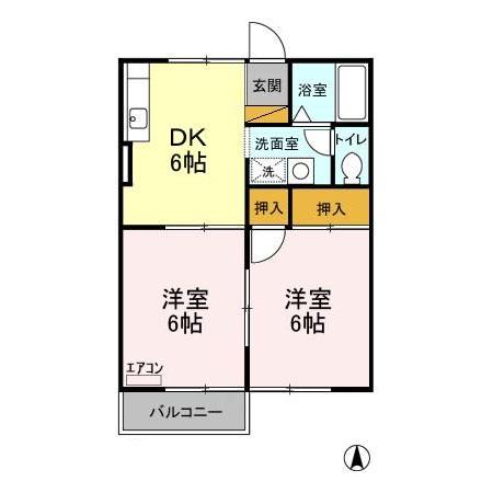 パストラルの間取り