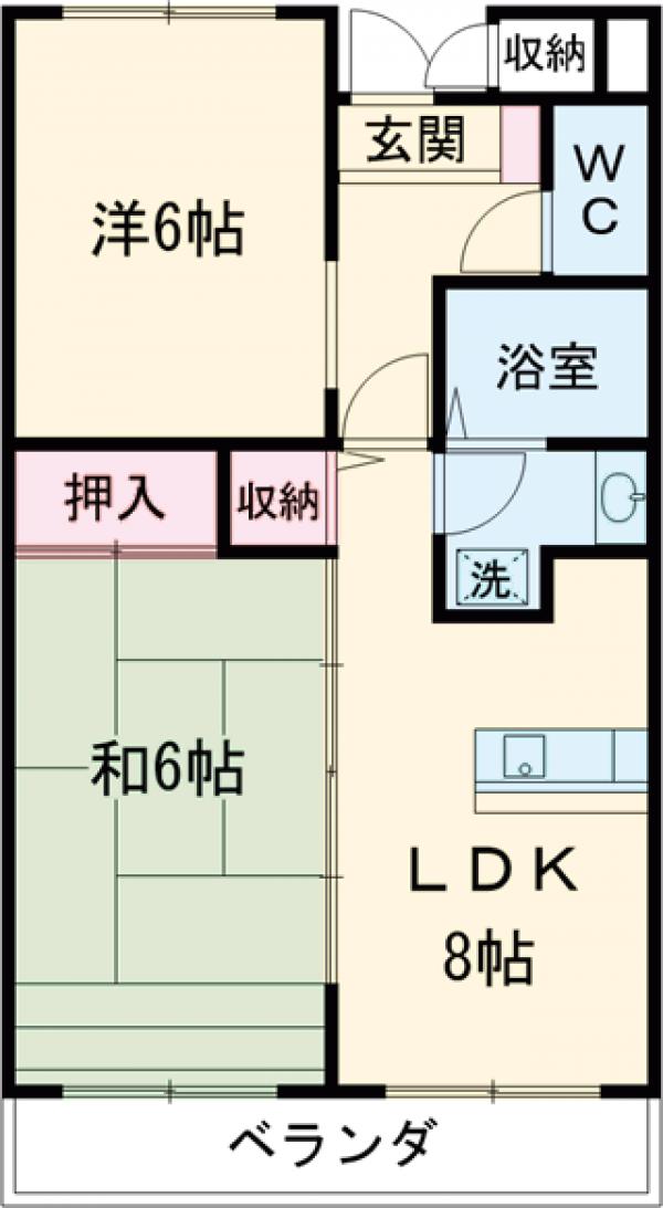 NCコートの間取り
