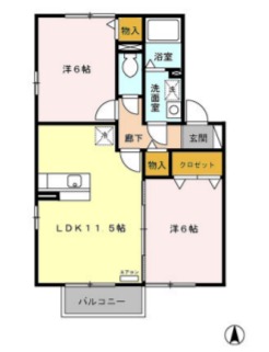 フレスカの間取り