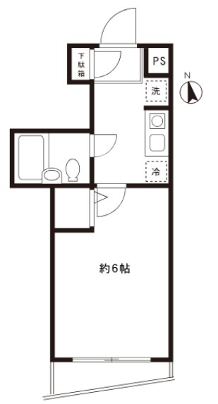 DRホームズ阿佐ヶ谷の間取り