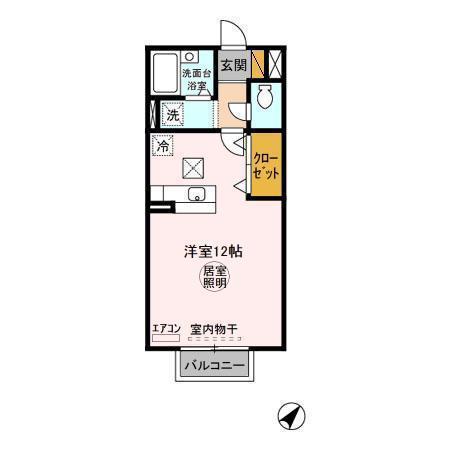 ラグーナ フォンテーヌの間取り