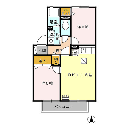 アークパレスの間取り