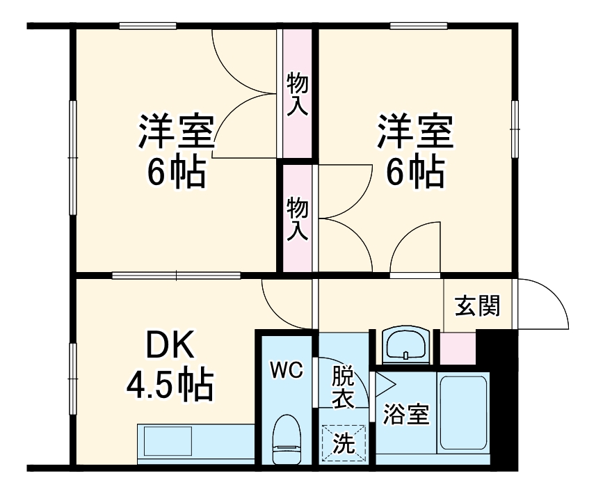 ツインベルの間取り