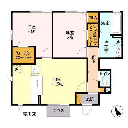 エトランゼの間取り
