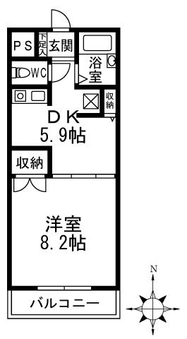プレジデントヴィラCの間取り