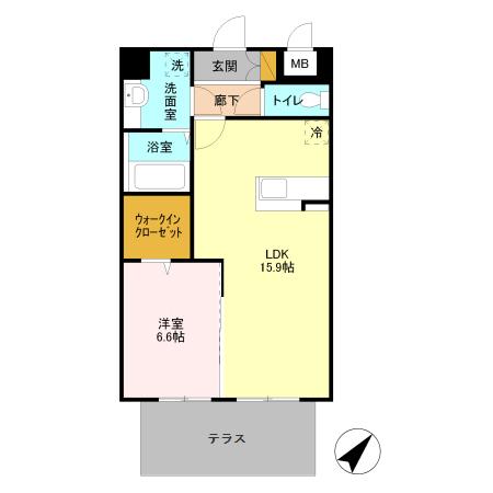 ファインビュー千葉の間取り