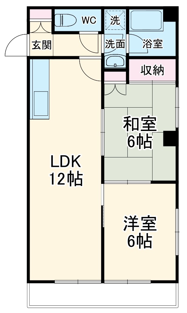 セントラルパークの間取り
