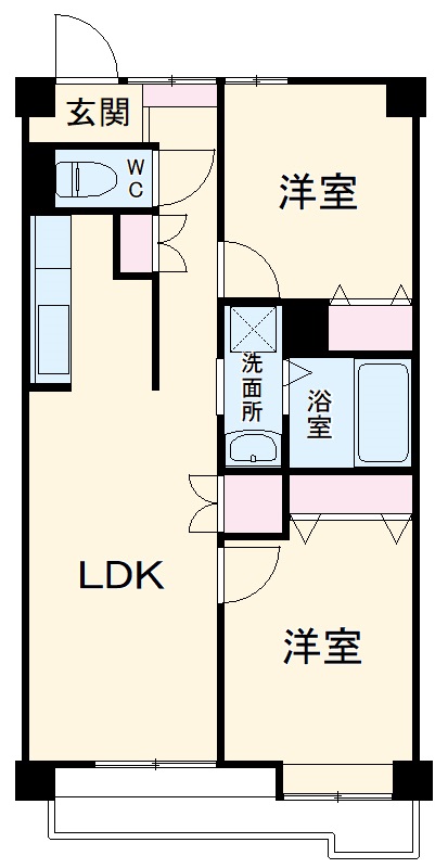 ファインビュー千葉の間取り