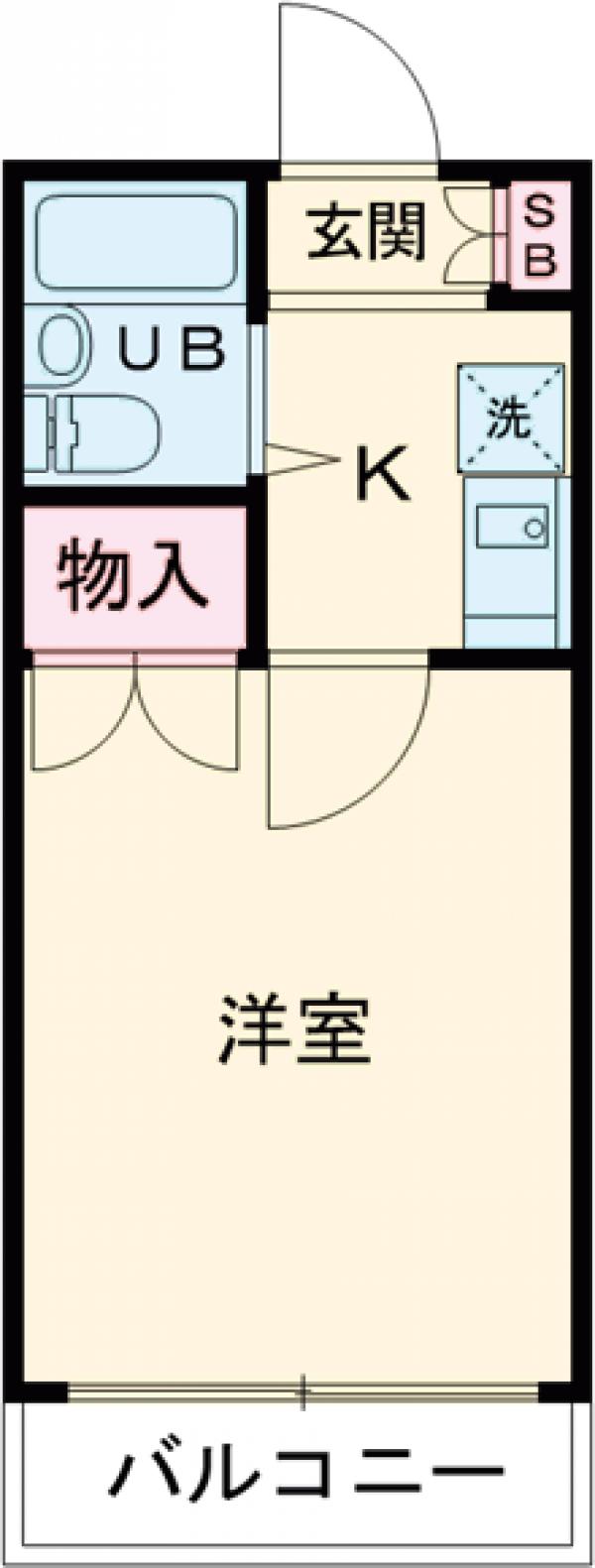 アドレス町田の間取り