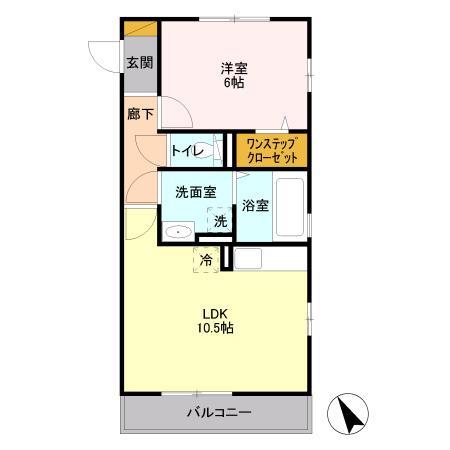 プリモフィオーレの間取り