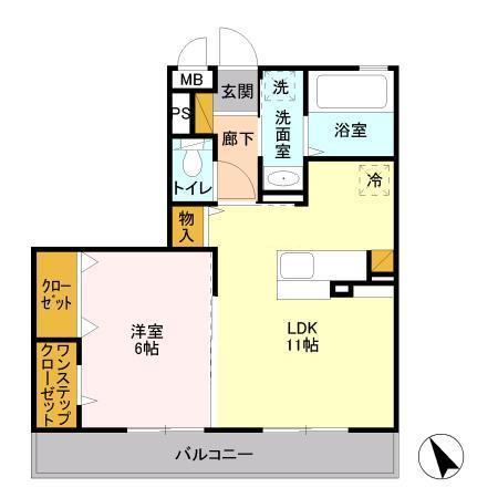 プリモフィオーレの間取り